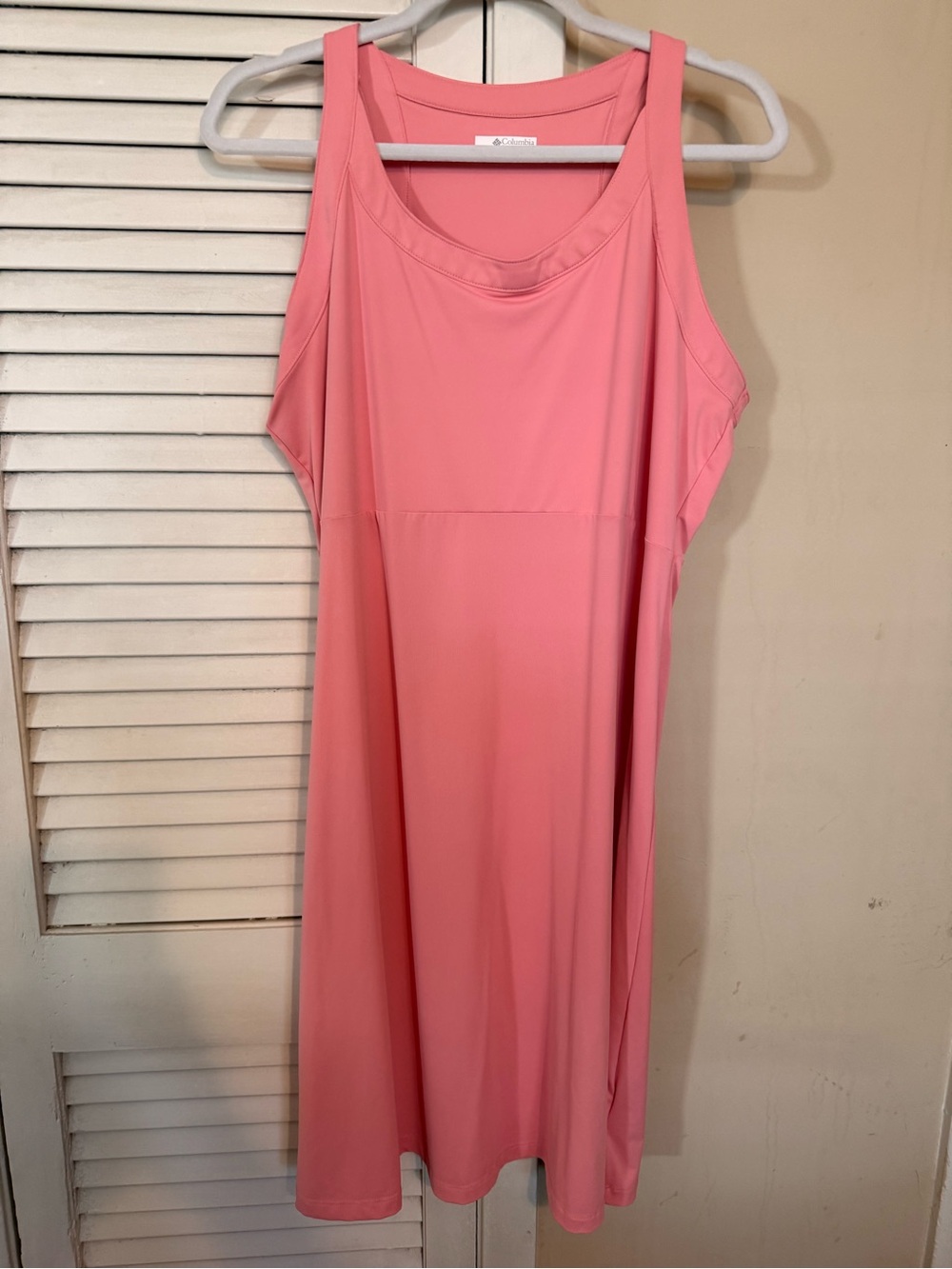 Women’s Pink Sleeveless A-Line Dress